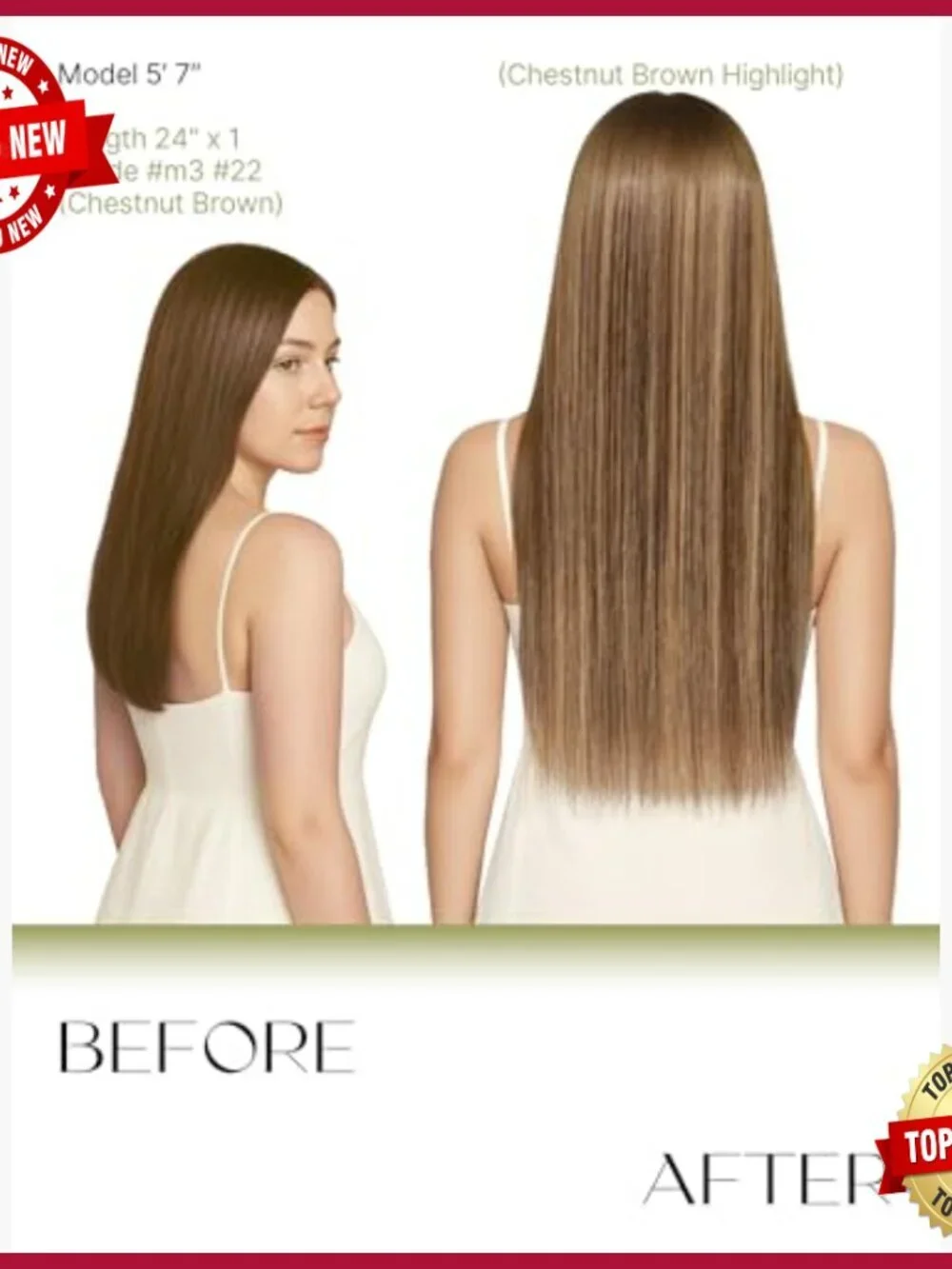 Remy Human Hair Clip-In Extensions 16
